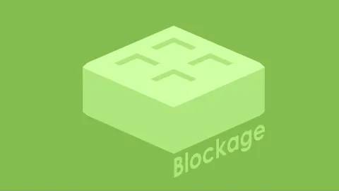 Blockage banner