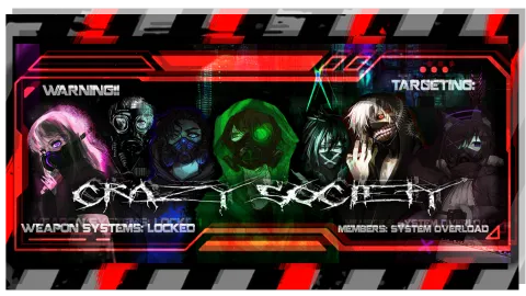 Crazy Society ▼ banner