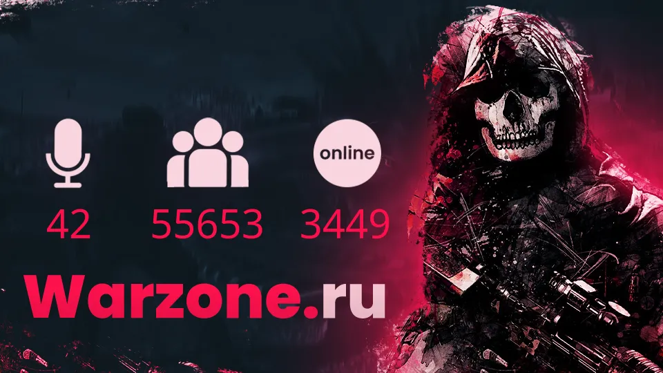 Warzone Discord listing banner
