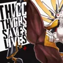 Thicc Thicc Thigh Club banner