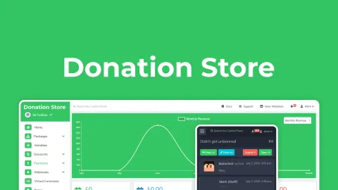 Donation Store banner