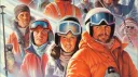 skiing banner