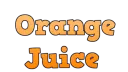 Orange Juice banner