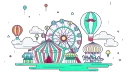 테마파크 서버 banner