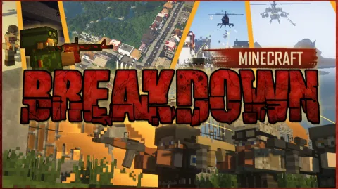 Minecraft Breakdown Official banner