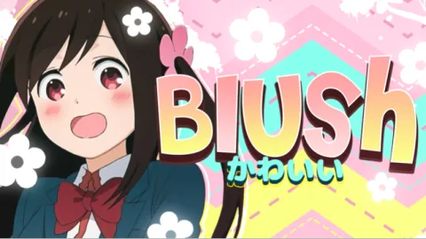 ‧₊˚↷Blush↶‧₊˚ | Anime ∘ Emotes ∘ Emojis ∘ discord emojis banner