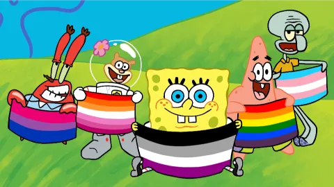Bikini Bottom banner