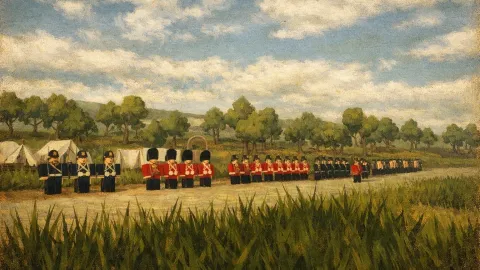 The British Army banner