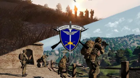 1st SFOD-D | A Squadron banner