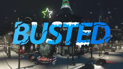 BUSTED banner