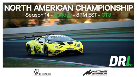 Delta Racing League banner