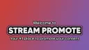 Stream Promote banner