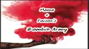 Mama and Poison’s Zombie Army banner