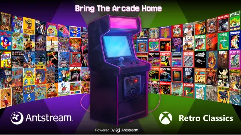 Antstream Arcade banner