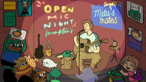 Matu's mates banner