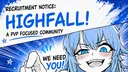 Highfall banner