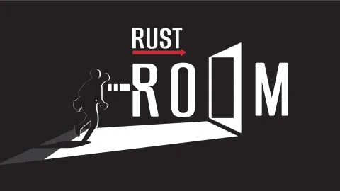 RUST ROOM banner
