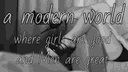 a modern world banner
