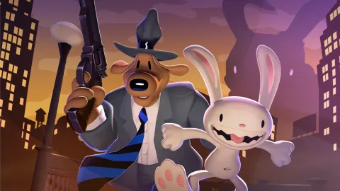 The Super Secret Sam & Max Club banner