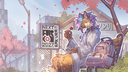 NEXTFUR | Luposfera 🔜 NextFURCon 27 桜 ⛩ Banner