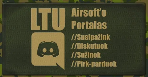 LTU Airsoft'o Portalas banner