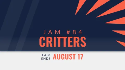 Godot Wild Jam banner