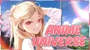 Anime Universe • Social • Art • Meme • Gaming • Fun • Chill • Kpop Banner