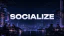 Socialize | Active VC Server • Hangout • Voice Chat • Call • Social • Chill • Anime • Memes • Emojis server banner