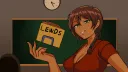 Futanari Homework Folder banner