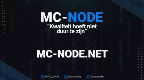 MC-Node | Kwaliteit Hosting banner