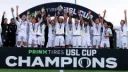 United Soccer League banner