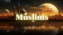 Muslims I المسلمون banner