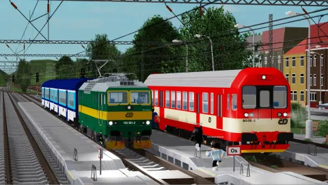 České Dráhy banner