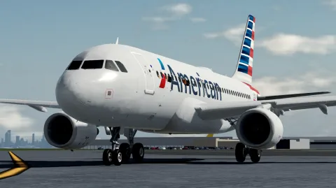 American Airlines ROBLOX banner