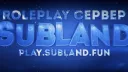 SubLand | SL | Приватный сервер Minecraft 1.21.10 banner