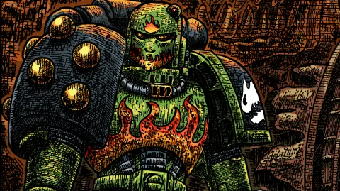 Salamanders 40k banner