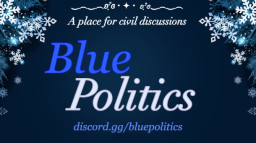 Blue Politics server banner