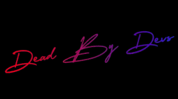 Dead by Devs server banner
