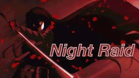 Night Raid・gaming・emotes・streaming・memes・events・giveaway・anime banner