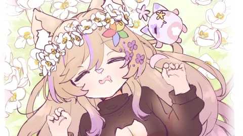 ella's flower petals🌸 banner