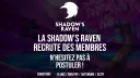 Shadow's Raven | Interserveur banner