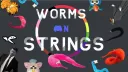 Worm on a string banner