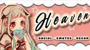 ✗ 0Heaven™ ┊・Social ・Emotes ・Decor banner