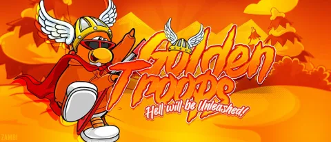 Golden Troops banner