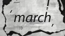 march banner