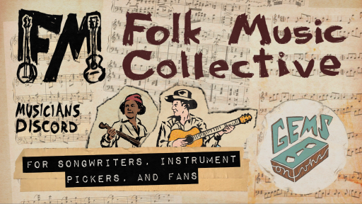 Folk Music Collective (by GemsOnVHS) Discord server banner