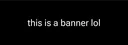 banner