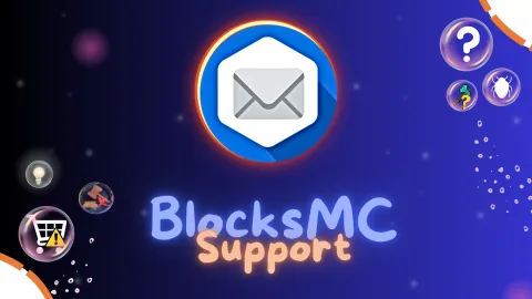 BlocksMC Support banner