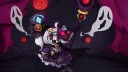 Evil Magic House in the woods at night very scary so so scary. (TURBO SPOOKY) Darkness banner