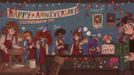 YouTube Creator Café Discord server banner